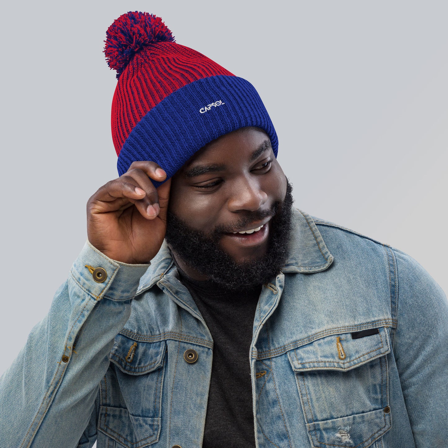 CapSol - white thread - Speckled Beanie