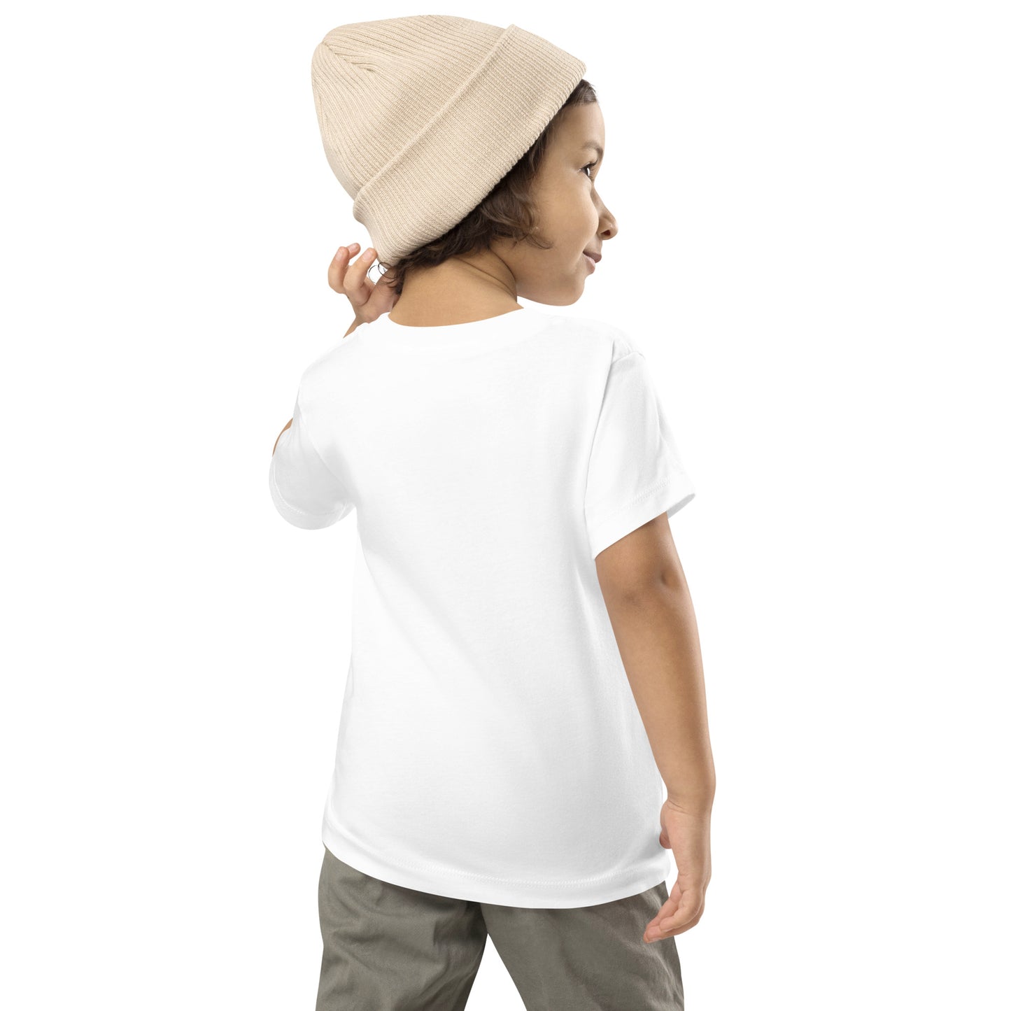 CapSol (front ) - black thread - TODDLER Short Sleeve Tee