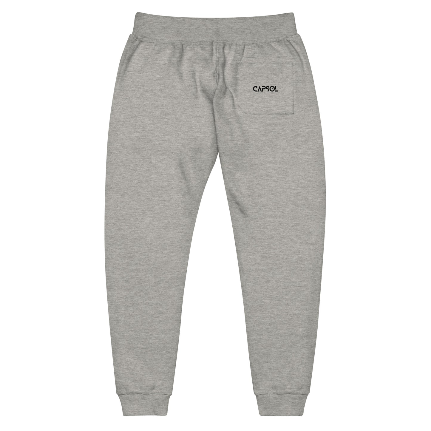 CapSol (pocket) - black thread - fleece sweatpants