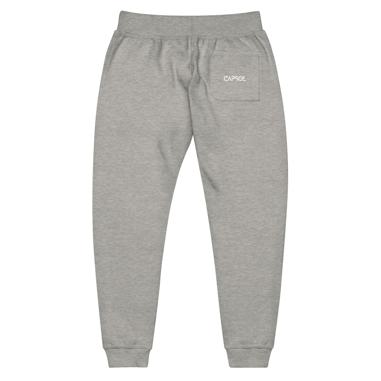 CapSol (pocket) - white thread - fleece sweatpants