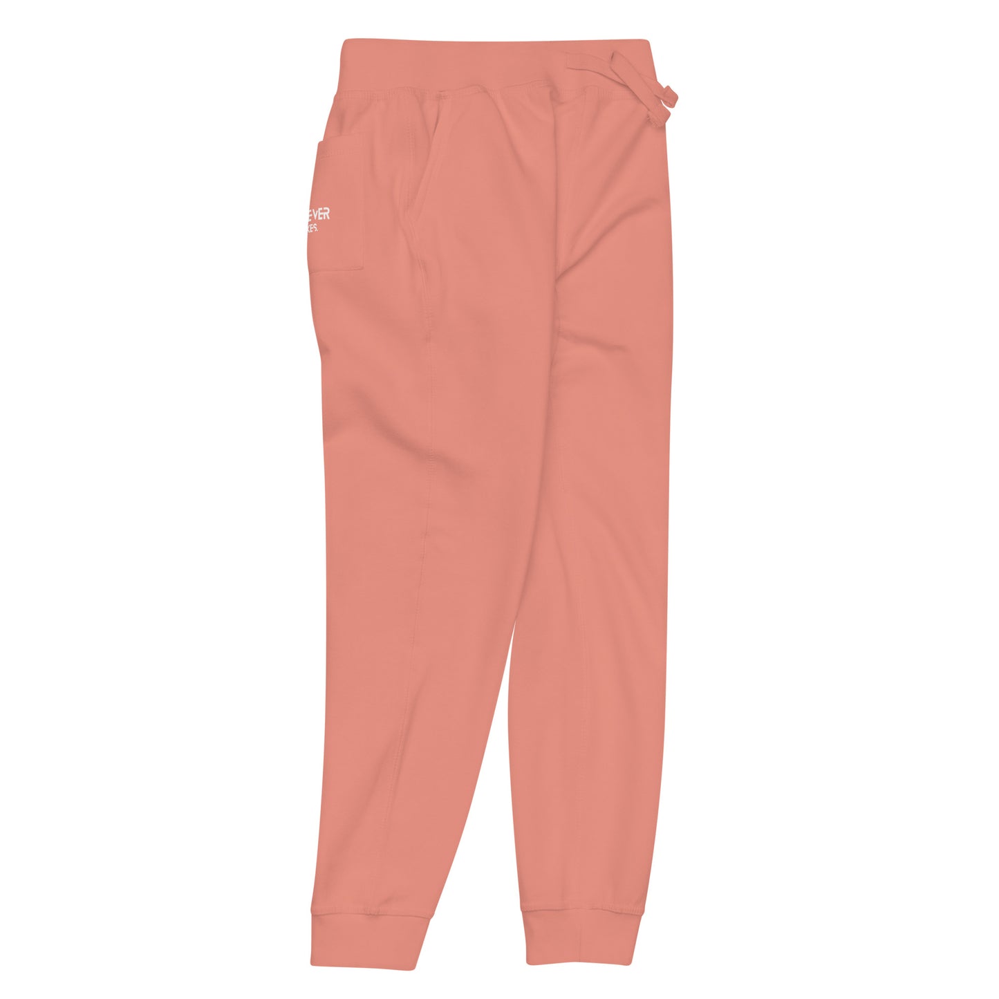 Whatever it takes (pocket) - white thread - fleece sweatpants