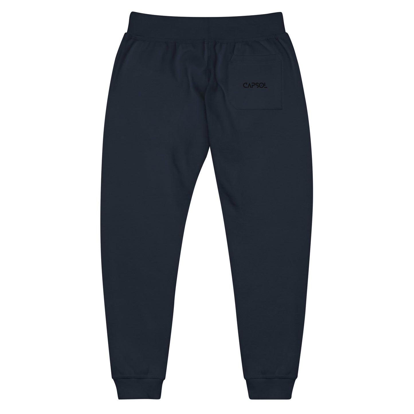 CapSol (pocket) - black thread - fleece sweatpants