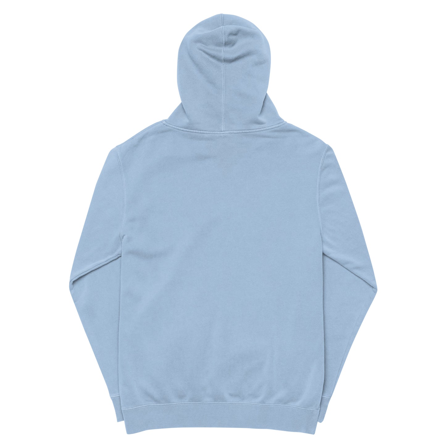 CapSol (front) - white thread - Unisex pigment-dyed hoodie Independent