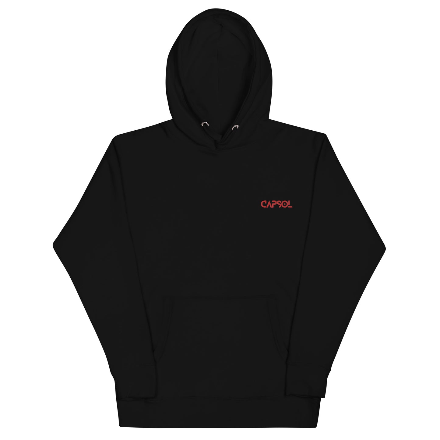 CapSol (front left) - red thread - Hoodie