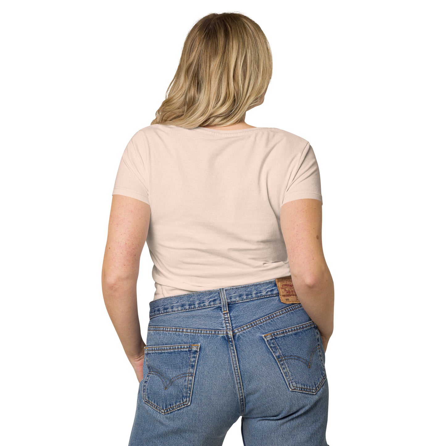 CapSol (front) - white thread - Women’s basic organic t-shirt