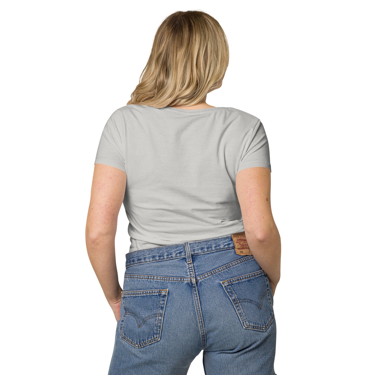 CapSol (front) - white thread - Women’s basic organic t-shirt