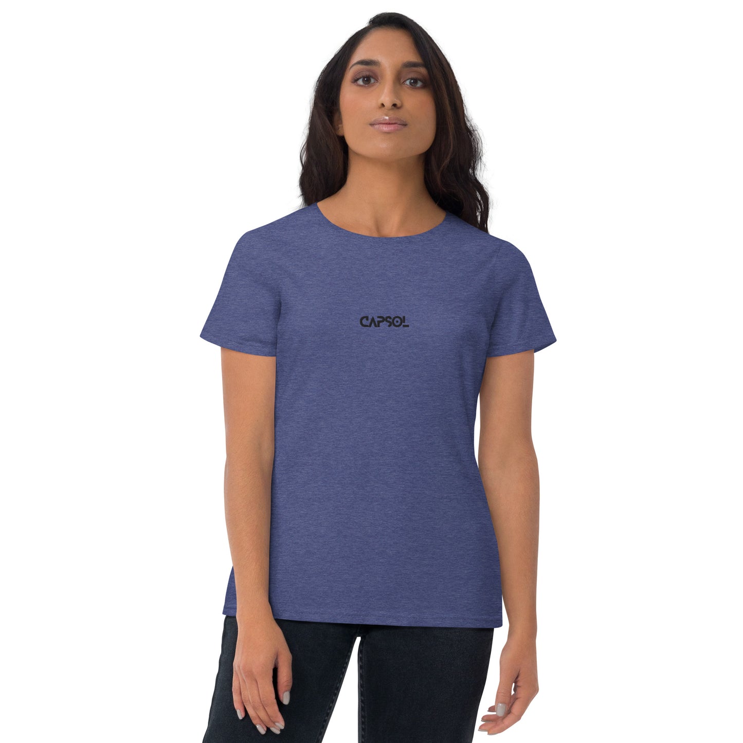 CapSol (front) / Whatever it takes (back) - black thread - Women's short sleeve t-shirt