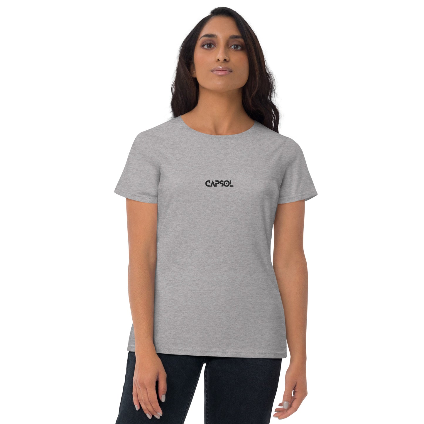 CapSol (front) / Whatever it takes (back) - black thread - Women's short sleeve t-shirt