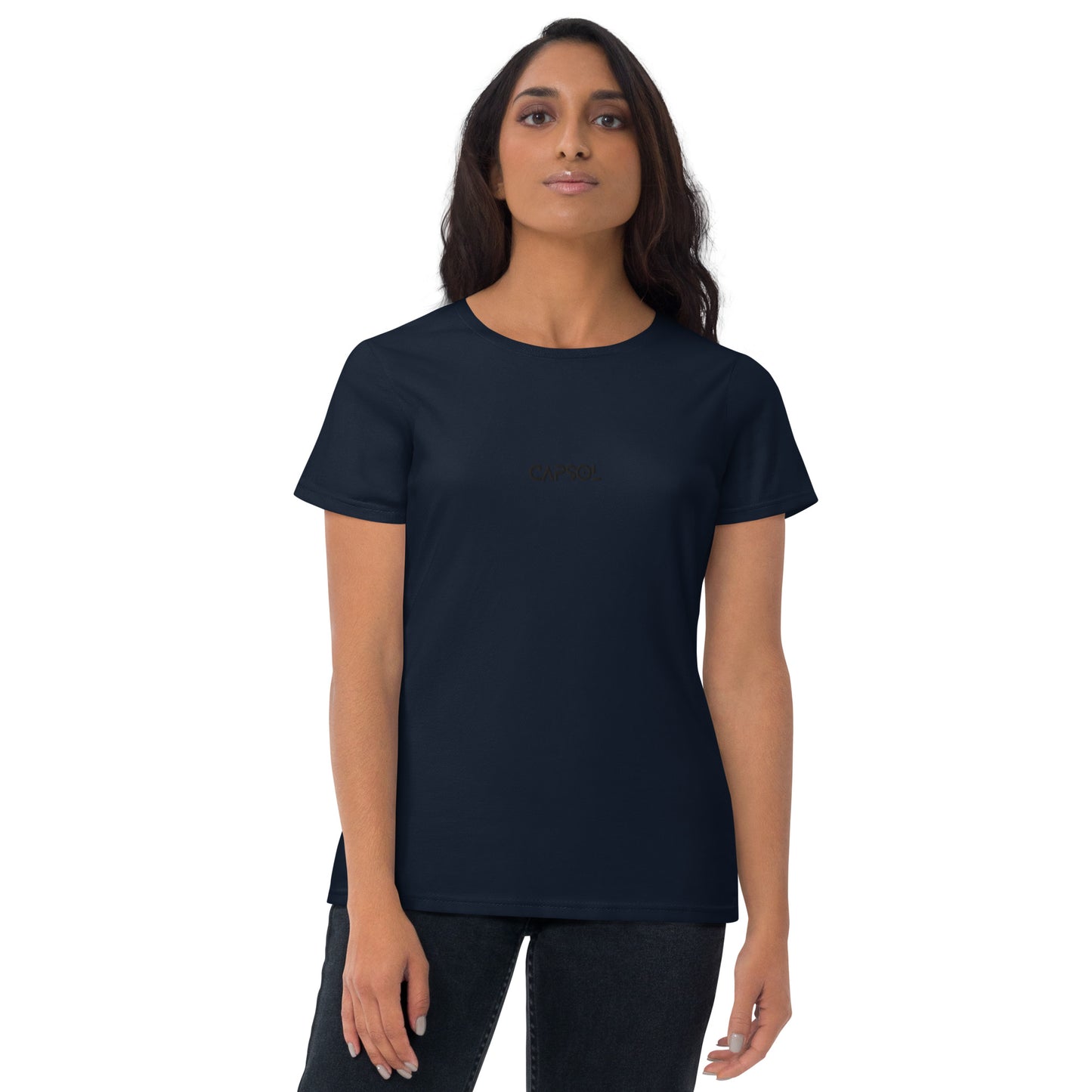 CapSol (front) / Whatever it takes (back) - black thread - Women's short sleeve t-shirt