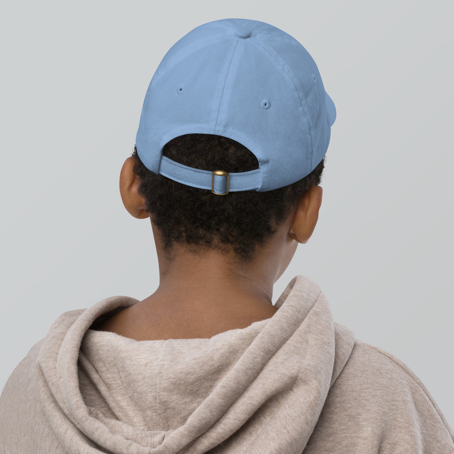 CapSol - black thread - YOUTH baseball cap