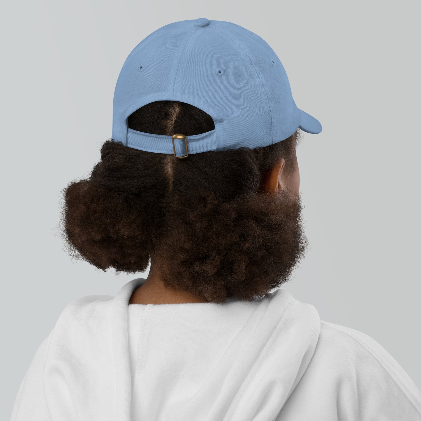 CapSol - black thread - YOUTH baseball cap