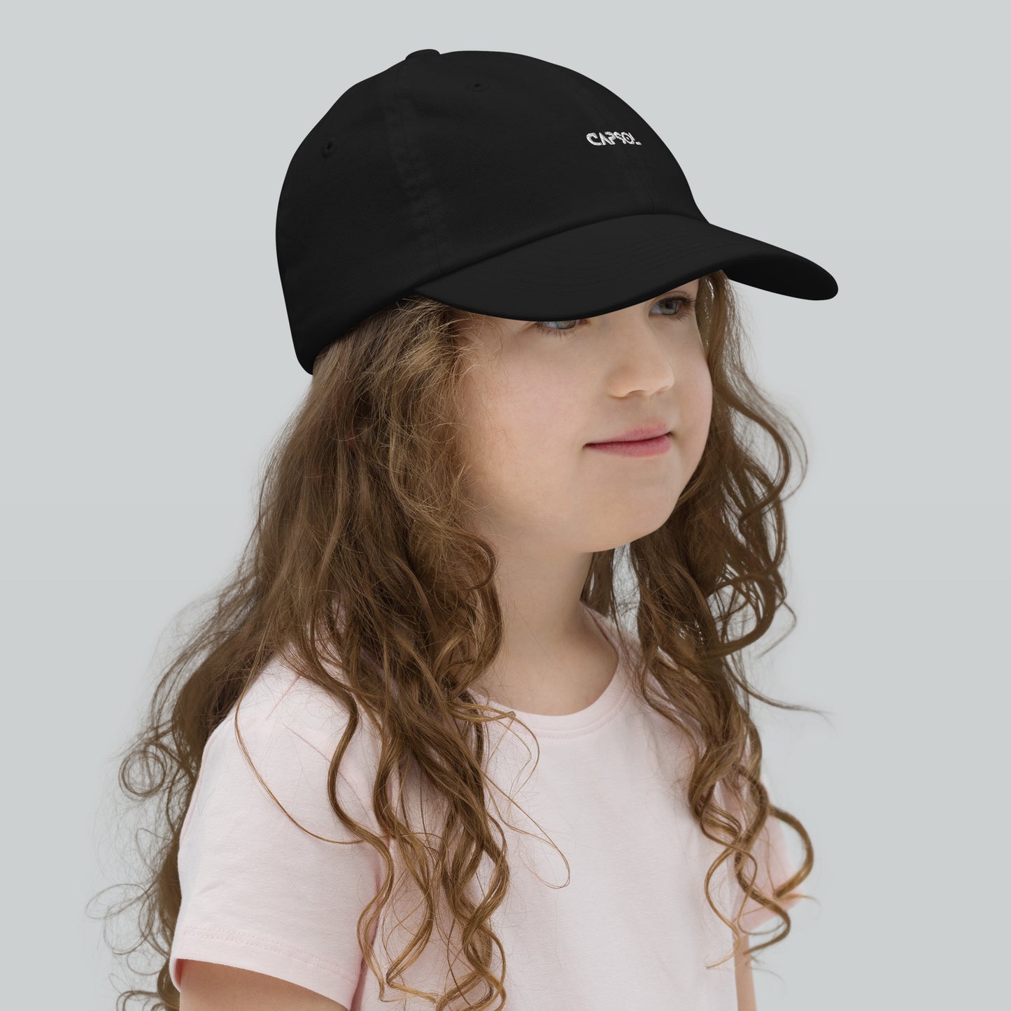 CapSol - white thread - YOUTH baseball cap