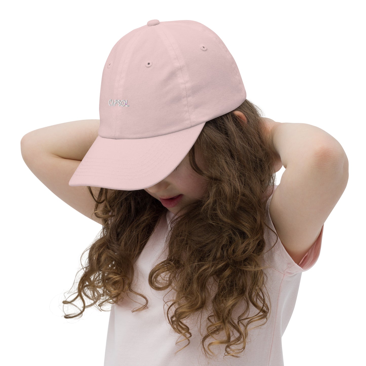 CapSol - white thread - YOUTH baseball cap