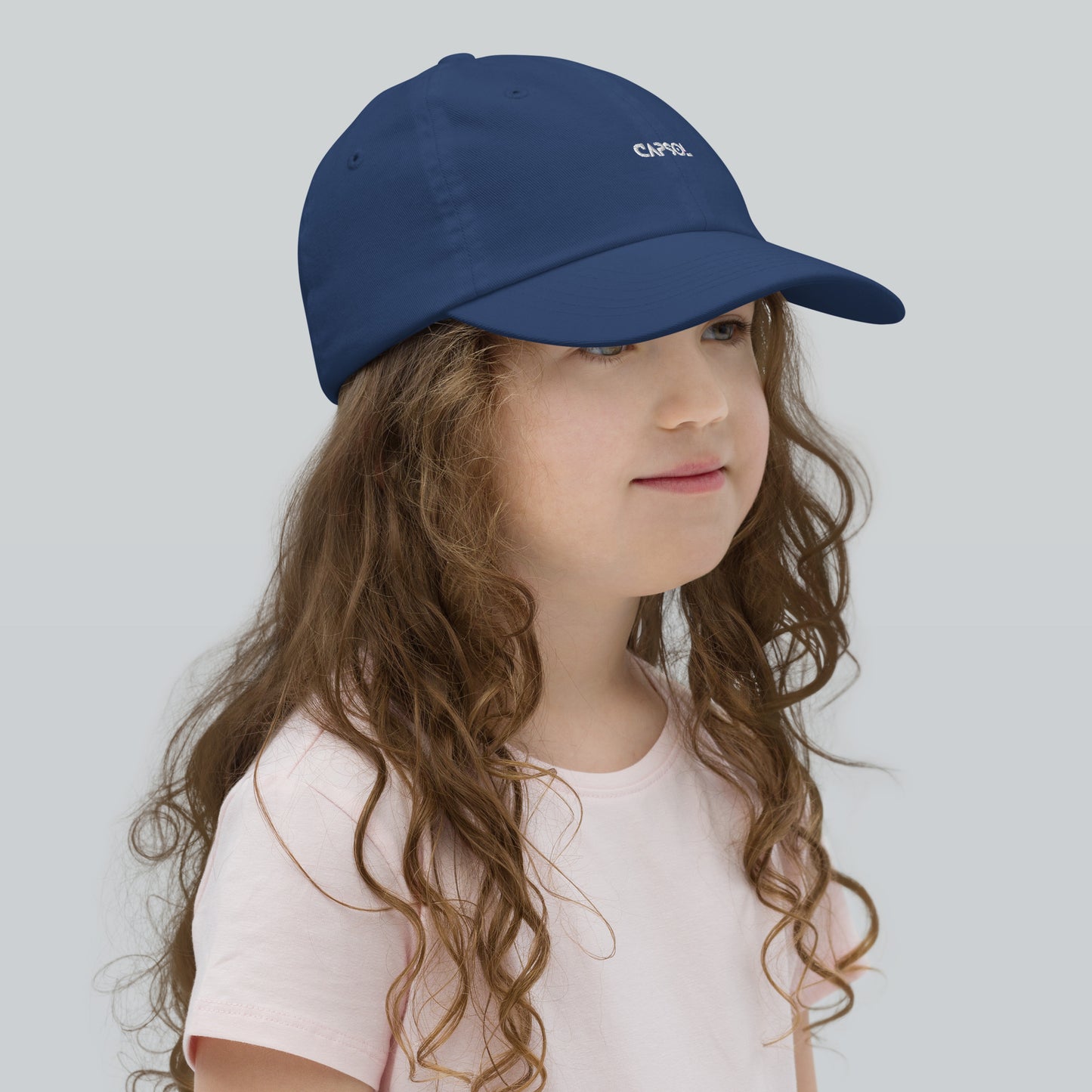 CapSol - white thread - YOUTH baseball cap