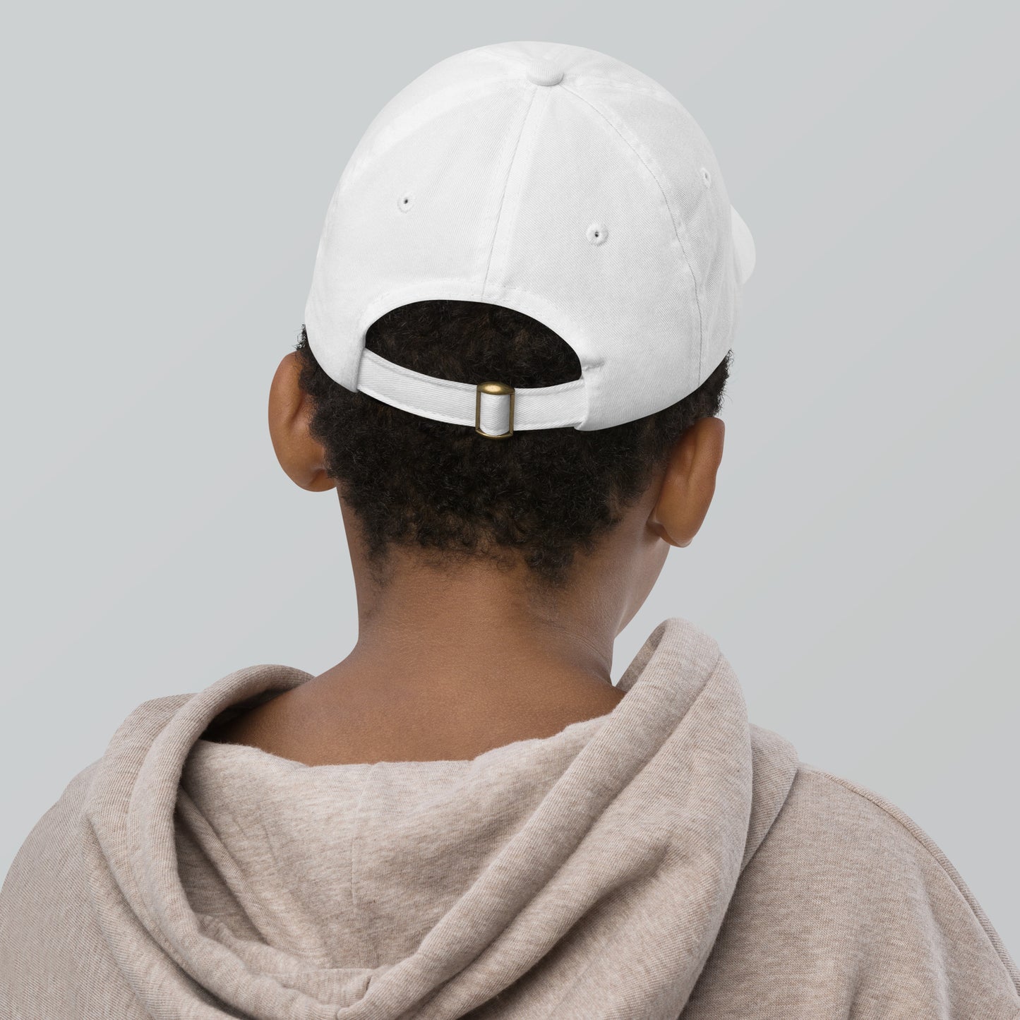 CapSol - black thread - YOUTH baseball cap